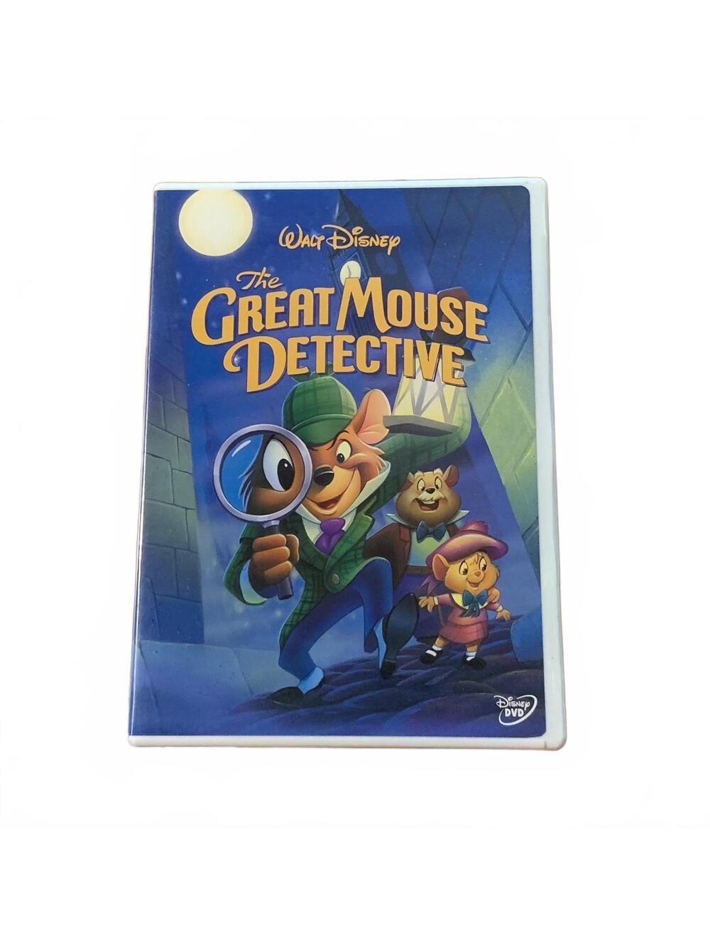 Disney The Great Mouse Detective DVD Animated Family Movie Standard Disc